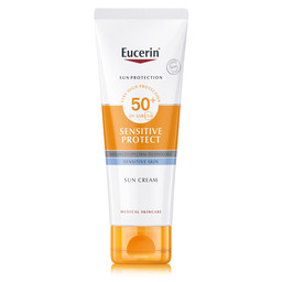 Eucerin Sun Sensitive Protect, zaščitna krema za obraz ZF 50+ (50 ml)