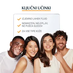 Eucerin Sun Hydro Protect Ultra, lahki fluid za zaščito pred soncem - ZF 50+ (50 ml)