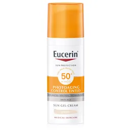 Eucerin Sun Photoaging Control, fluid za obraz v odtenku Light - ZF 50+ (50 ml)