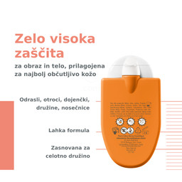 Avene Sun Reflex Solaire, zelo visoka zaščita pred soncem emulzija - ZF50+ (30 ml)