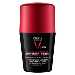 Vichy Homme Clinical Control 96h, detranspirant roll-on proti neprijetnemu vonju (50 ml)