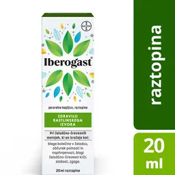 Iberogast peroralne kapljice, raztopina (20 ml)