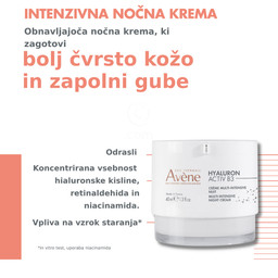 Avene Hyaluron Activ B3, anti-age rutina (50 ml + 40 ml)