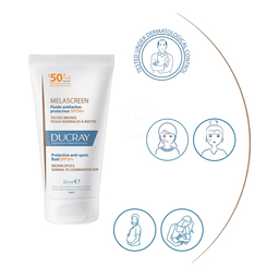 Ducray Melascreen UV, zaščitni fluid proti madežem ZF50+ (50 ml)