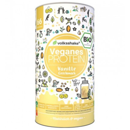 Volksshake, bio rastlinske beljakovine (proteini) - vanilija (1000 g)