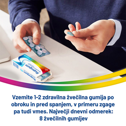 Rupugum 750 mg, zdravilni žvečilni gumi (20 žvečilnih gumijev)