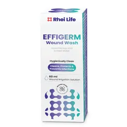 Effigerm, raztopina za izpiranje ran (60 ml)