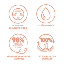Avene, mleko za čiščenje suhe in občutljive kože (200 ml)