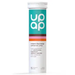 UpAp Instant Recharge Lemon&Lime, šumeče tablete (15 šumečih tablet)