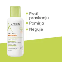 A-Derma Exomega Control, emolientna krema (400 ml)