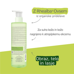 A-Derma Exomega Control, emolientni čistilni gel 2v1 za atopijsko kožo (500 ml)