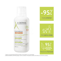 A-Derma Exomega Control, emolientni balzam (400 ml)