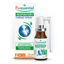 Puressentiel Respiratory, pršilo za grlo (15 ml)