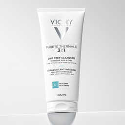 Vichy Purete Thermale, odstranjevalec ličil 3v1 za občutljivo kožo in področje okoli oči (200 ml)