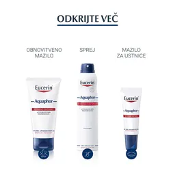 Eucerin Aquaphor, mazilo za suho in razpokano kožo (220 ml)