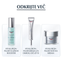 Eucerin Hyaluron-Filler, dnevna krema za vse tipe kože - ZF 30 (50 ml)