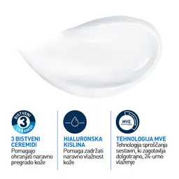 CeraVe, vlažilna krema za obraz in telo (340 g)