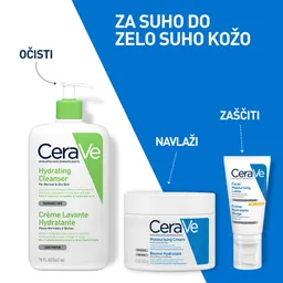 CeraVe, vlažilna krema za obraz in telo (340 g)