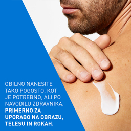 CeraVe, vlažilna krema za telo za suho do zelo suho kožo (177 ml)
