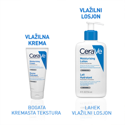 CeraVe, vlažilna krema za telo za suho do zelo suho kožo (177 ml)
