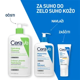 CeraVe, vlažilni losjon za telo za suho do zelo suho kožo (1000 ml)