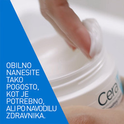 CeraVe SA, krema za glajenje suhe in grobe kože (340 ml)