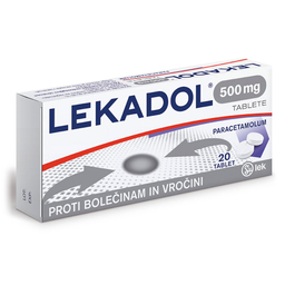 Lekadol 500 mg, tablete
