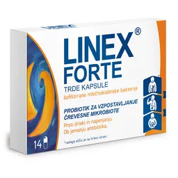 Linex Forte, trde kapsule (14 trdih kapsul)