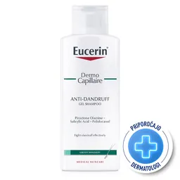 Eucerin DermoCapillaire, šampon proti mastnemu prhljaju (250 ml)