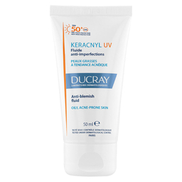 Ducray Keracnyl, UV fluid za zaščito kože pred soncem za obraz - ZF 50+ (50 ml)