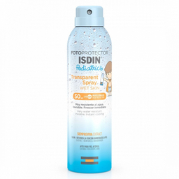 ISDIN Sun Fotoprotector Pediatrics, prozoren sprej za telo Wet Skin - ZF 50 (250 ml)