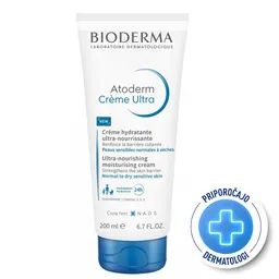 Bioderma Atoderm Ultra, izjemno hranilna vlažilna krema (200 ml)
