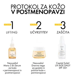 Vichy Neovadiol Meno 5 BI-Serum, serum za nego kože v menopavzi in post menopavzi (30 ml)