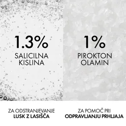 Vichy Dercos Anti dandruff K, šampon proti lepljivemu prhljaju in sebumu (250 ml)