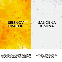Vichy Dercos, šampon proti prhljaju za normalne in mastne lase (390 ml)