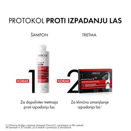 Vichy Dercos Aminexil Energisant, šampon proti izpadanju las (400 ml)