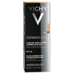 Vichy Dermablend-25-Nude, tekoči korektivni puder (30 ml)