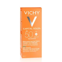  Vichy Capital Soleil Dry Touch, emulzija za obraz - ZF50 (50 ml)