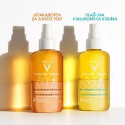 Vichy Capital Soleil, hidratantna vodica za zaščito pred soncem - ZF30 (200 ml)