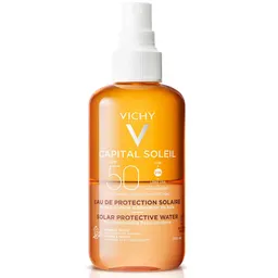 Vichy Capital Soleil, Bronz vodica za poudarjen videz zagorele polti - ZF50 (200 ml) 