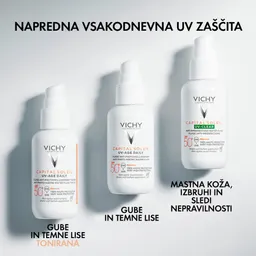 Vichy Capital Soleil UV-Clear, fluid za zaščito pred soncem proti nepravilnostim - ZF50+ (40 ml)