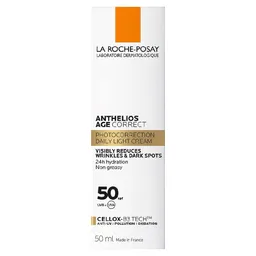  LRP Anthelios Age-Correct, krema proti staranju kože na obrazu - ZF50 (50 ml)