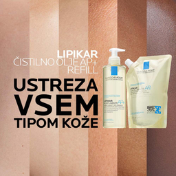 LRP Lipikar Huile Lavante AP+, olje za umivanje - Eco Refill (400 ml) 
