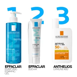 LRP Effaclar Duo+M, trojna korektivna nega zoper nepopolnosti za mastno kožo (40 ml) 