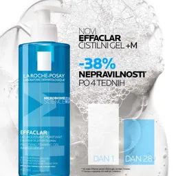 LRP Effaclar +M, peneči čistilni gel (400 ml)