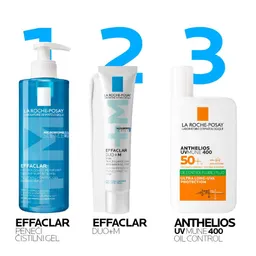 LRP Effaclar +M, peneči čistilni gel - Refill (400 ml)