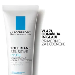 LRP Toleriane Sensitive Riche, bogata krema za obraz za suho in občutljivo kožo (40 ml)