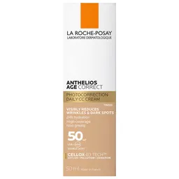 LRP Anthelios Age Correct, obarvana krema za obraz - ZF50 (50 ml