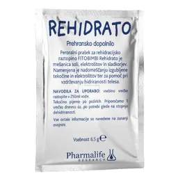 Fitobimbi Rehidrato, prašek - okus pomaranče (10 x 6,5 g)