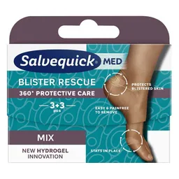 Salvequcik Med Rescue, obliži za žulje (2 x 3 obliži)